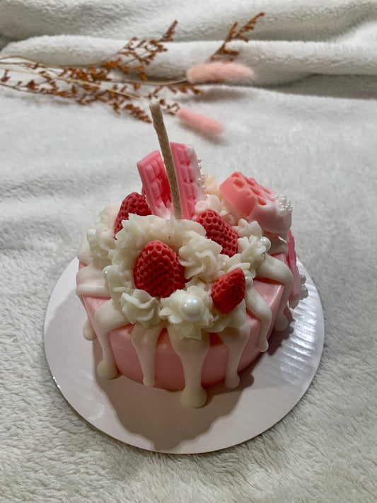 Strawberry Sweetheart Cake
