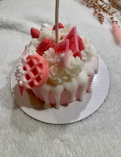 Strawberry Sweetheart Cake